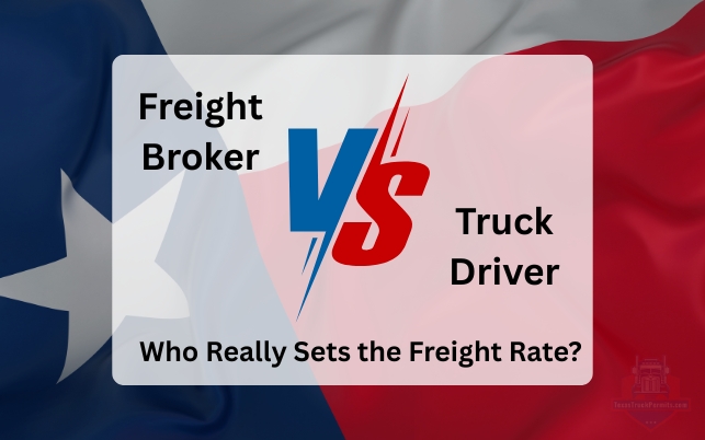 Freight Broker vs Truck Driver: Who Sets Freight Rates?